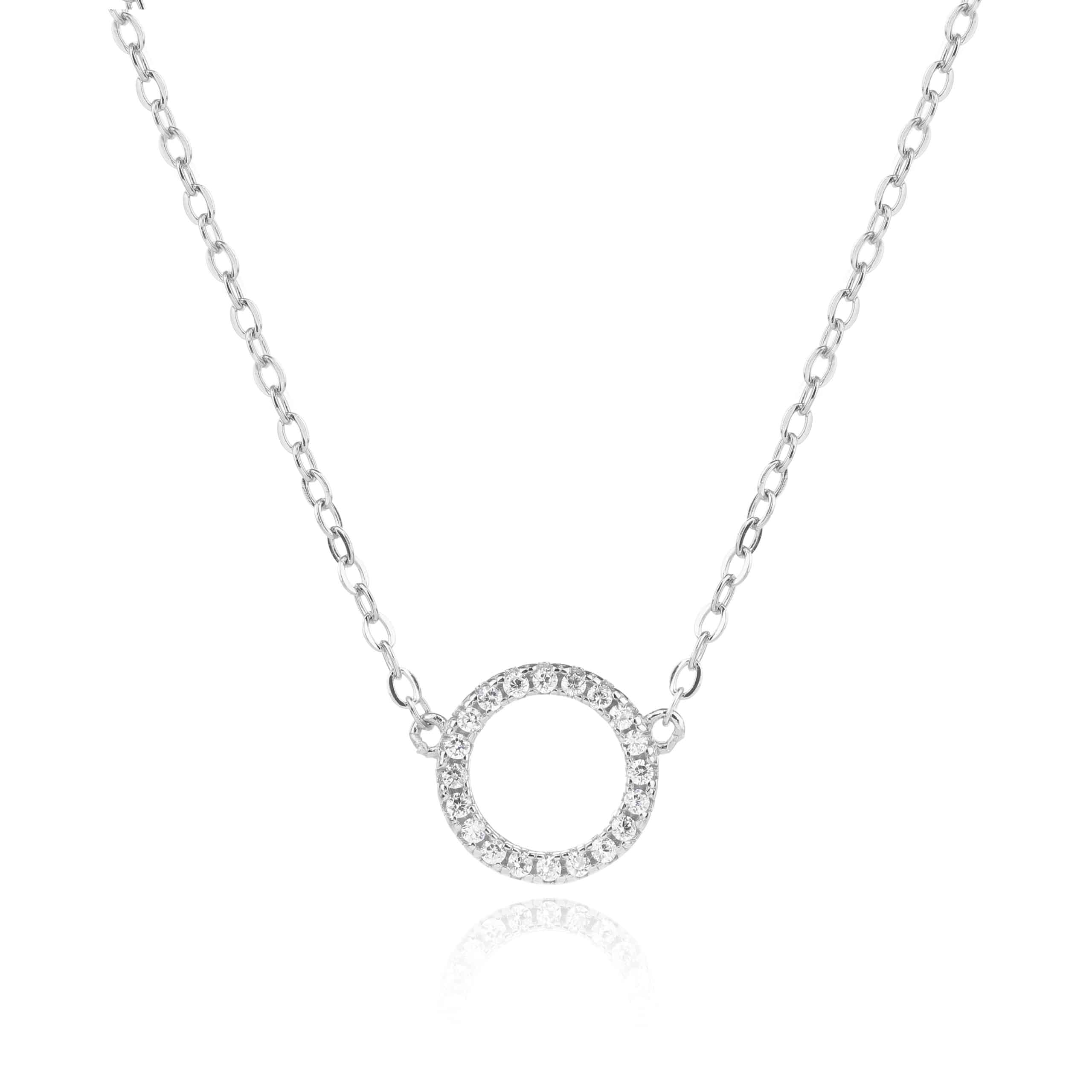 שרשרת כסף – Radiant Loop שרשרת כסף – Radiant Loop