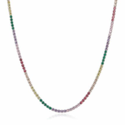 שרשרת טניס - Rainbow Tennis