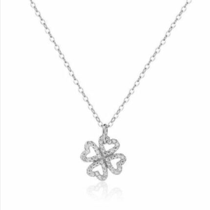 שרשרת כסף - Heartleaf Charm