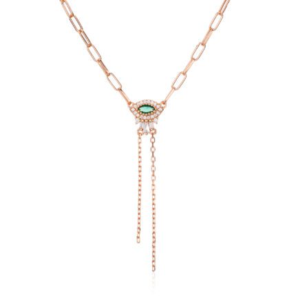 שרשרת עניבה - Mystic Gaze Golden