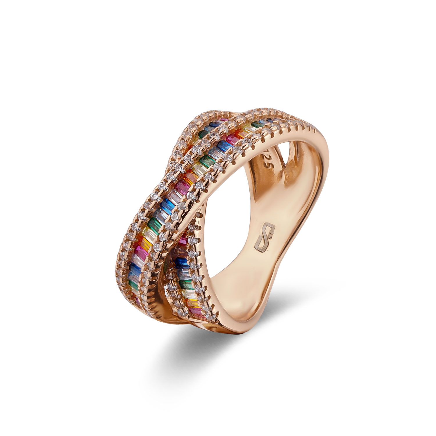 טבעת - Rainbow Mirage Rose טבעת - Rainbow Mirage Rose