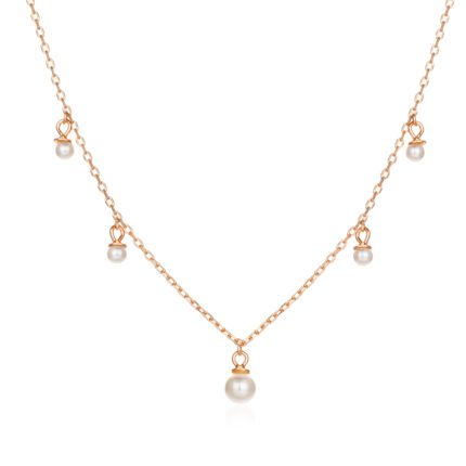 שרשרת קולר - Pearl Whisper Rose