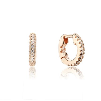 עגיל רוז גולד - Shimmer Hug