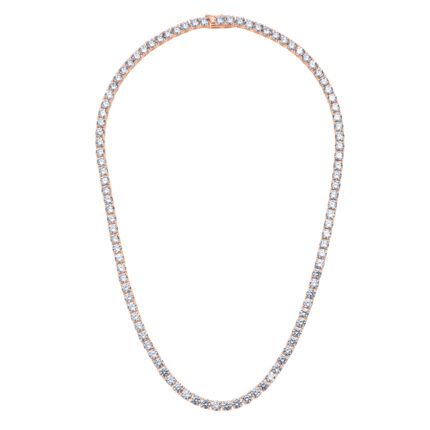 שרשרת טניס - 3mm - Rose Gold