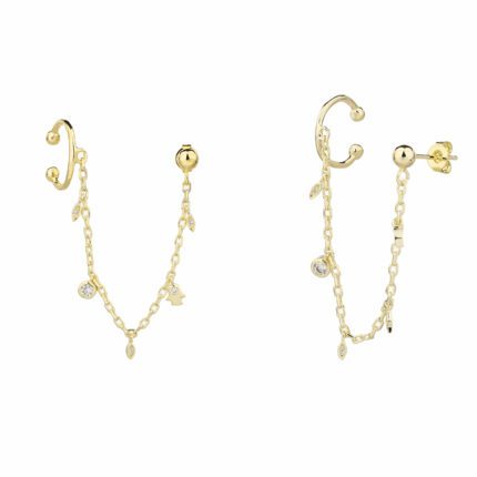 עגיל מטפס - Mystic Flow Golden