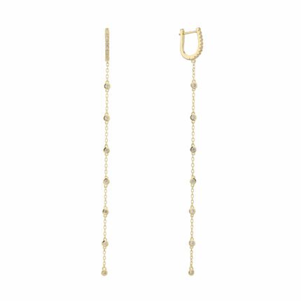 עגיל נופל - Sunlit Serenade Golden