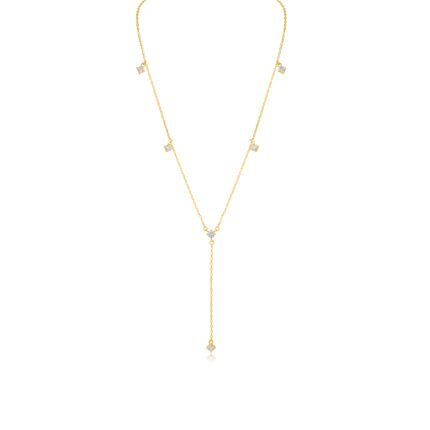 שרשרת עניבה – Moonlit Kiss Golden