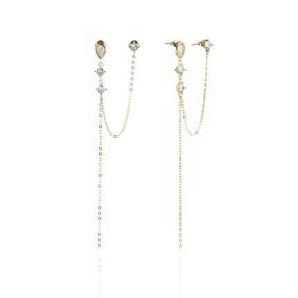 עגיל מטפס – Aurora Flow Golden