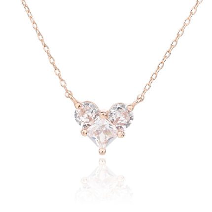 שרשרת – Trinity Heart Rose