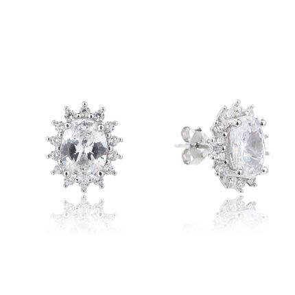 עגיל כסף - Queen’s Grace