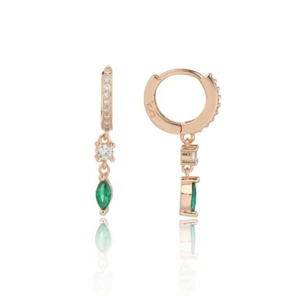 עגיל רוז גולד - Royal Drop