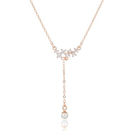 שרשרת עניבה - Blossom Pearl