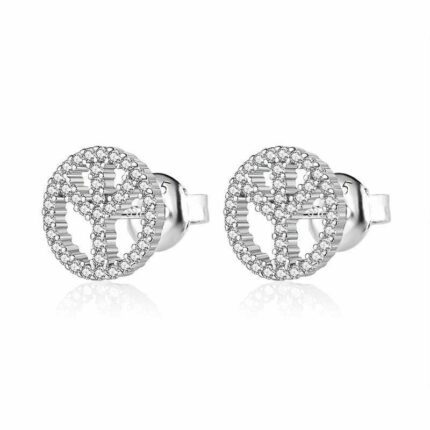 עגיל כסף - Peace Glow