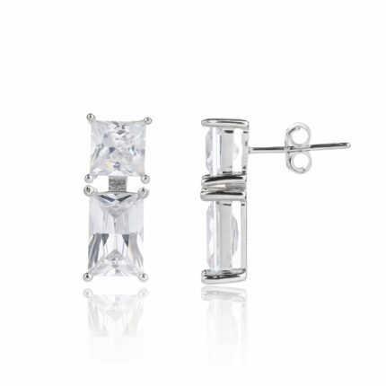 עגיל כסף - Empire Elegance