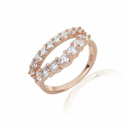 טבעת – Crystal Embrace Rose