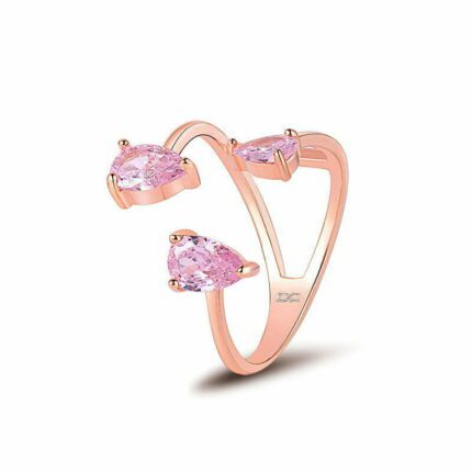 טבעת – Diamond Cascade Rose