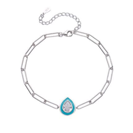 צמיד כסף - Icy Pearl