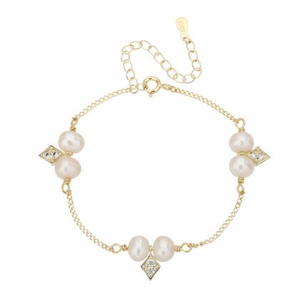 צמיד - Pearl Glow Golden