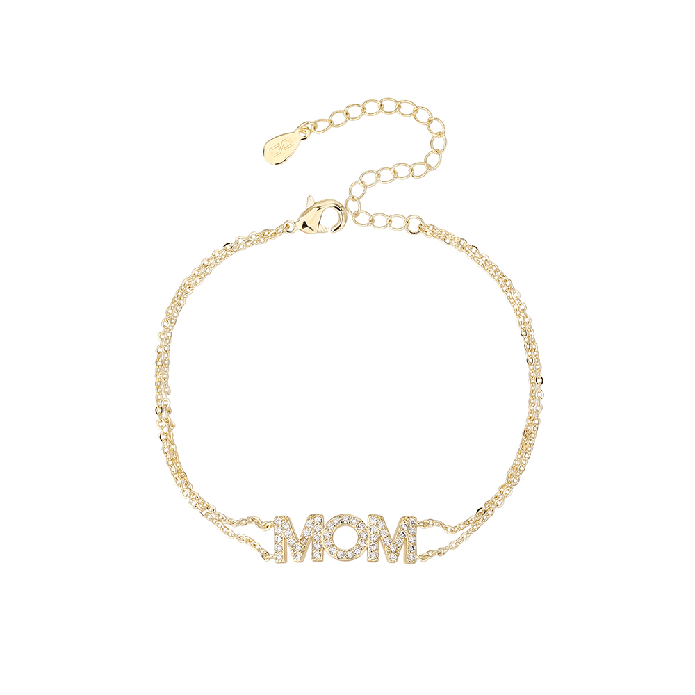 צמיד - Mom Golden 14K צמיד - Mom Golden 14K