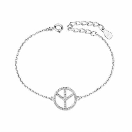 צמיד כסף - Peace